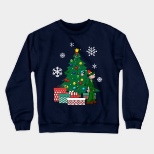 Beetle Bailey Around The Christmas Tree Crewneck Sweatshirt